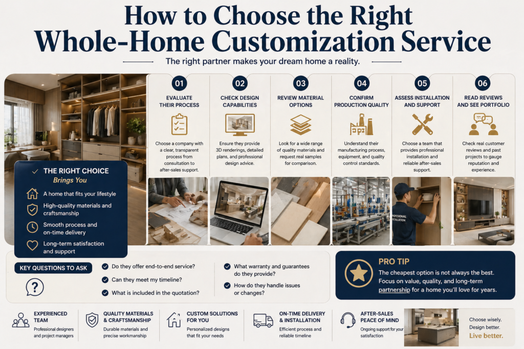 Whole-Home Customization Pitfalls You Must Avoid-How to Choose the Right Whole-Home Customization Service