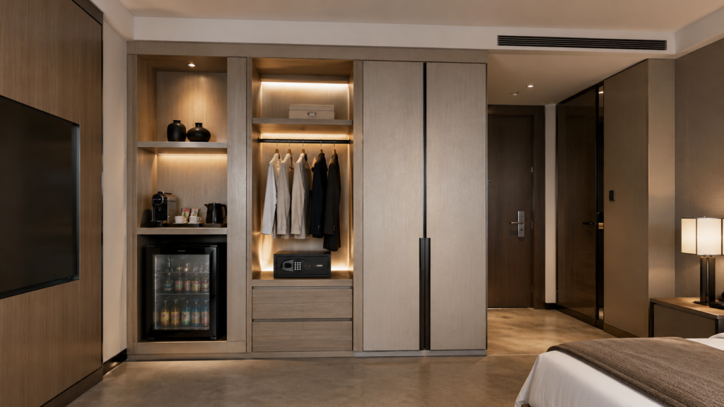 Smart Hotel Equipment Embedded Cabinet Solutions-Key Design Principles For Hotel Equipment Embedded Cabinets