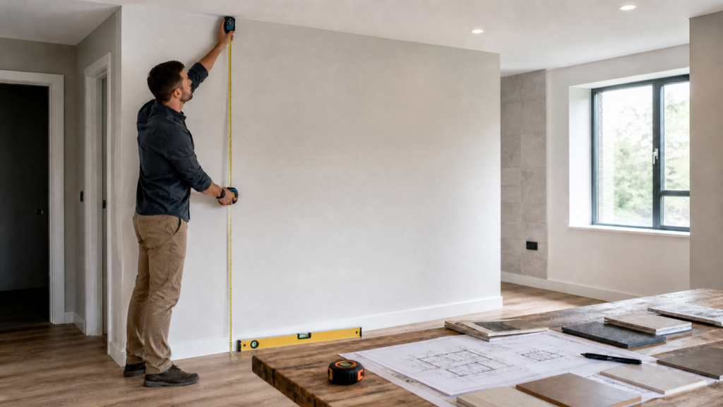 Essential Measurement Tips for Custom Home Interiors-Measuring Walls, Floors, and Ceilings Correctly