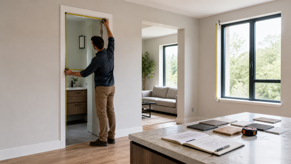 Essential Measurement Tips for Custom Home Interiors-Measuring Doors, Windows, and Openings