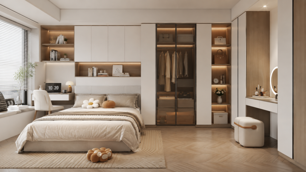 Custom Cabinets for Small Apartment Living-Materials and Finishes for Small Apartment Cabinets