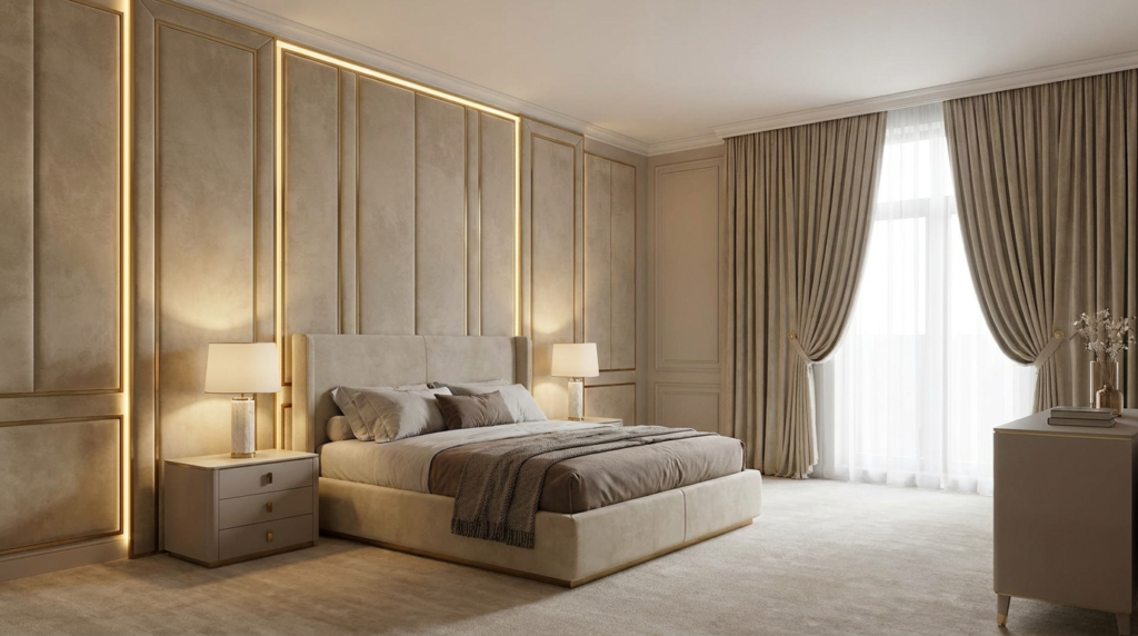 Whole-Home Wall Panels for Modern Custom Interiors-Wood-Tone Wall Panels